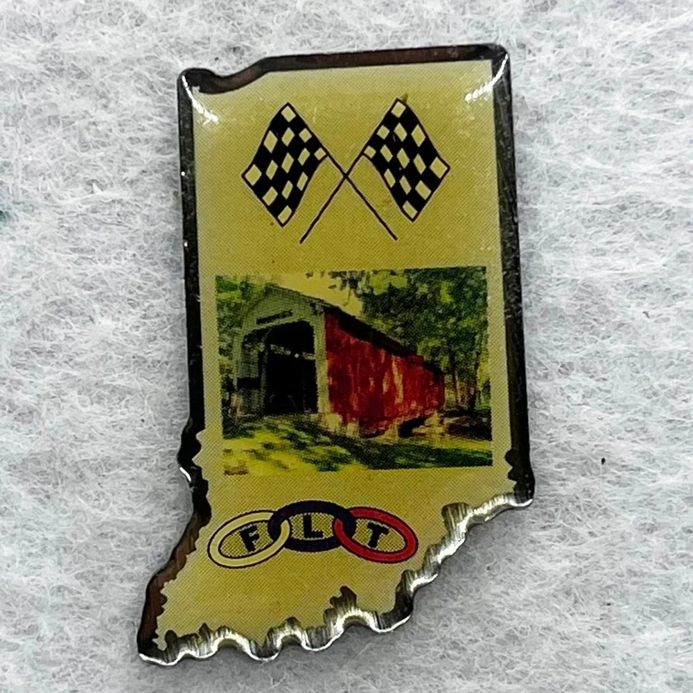 🔮 5/$25 Vintage Indiana‎ Pin